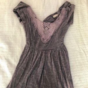Beach purple dress